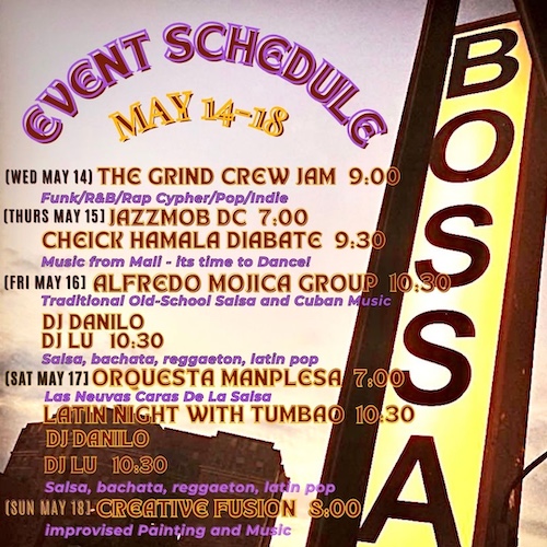 Event Sched May 14–18