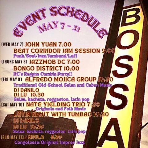Event Sched May 7-11
