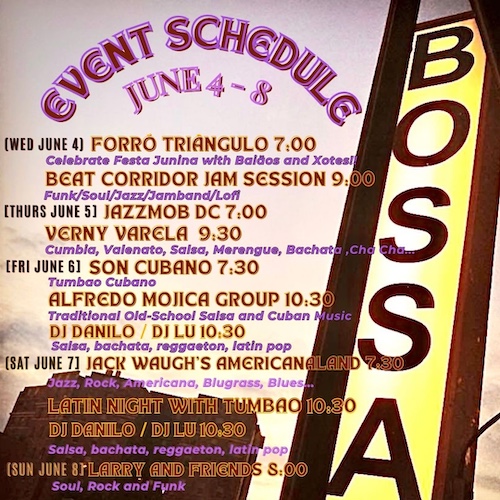 Sched June 4–8