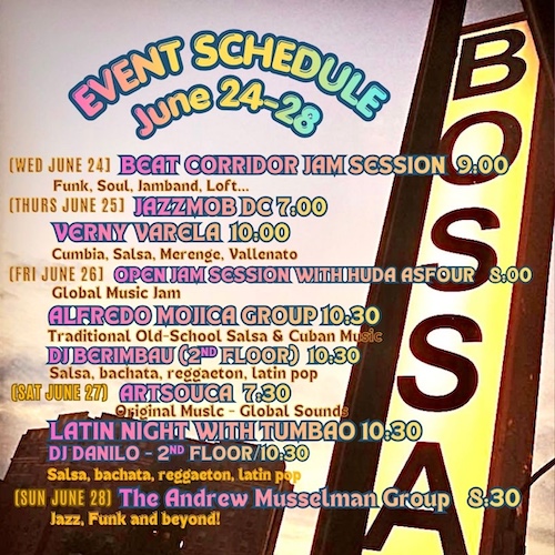 Event Sched June 24–28