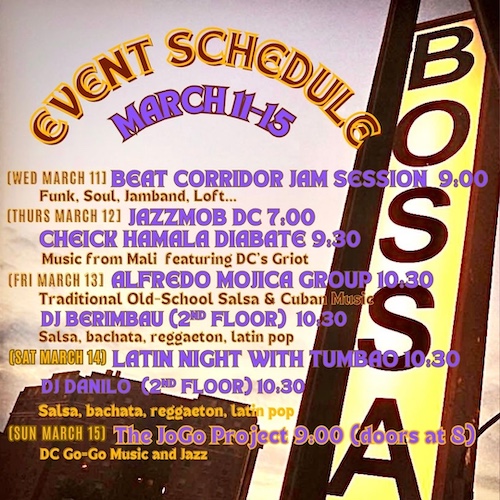 Event Sched March 11–15