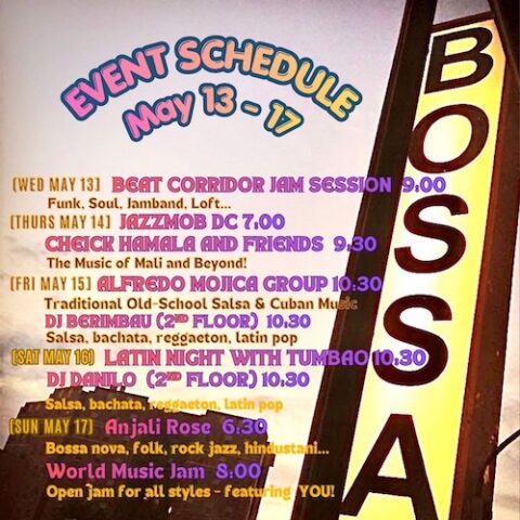 Event Sched May 13–17